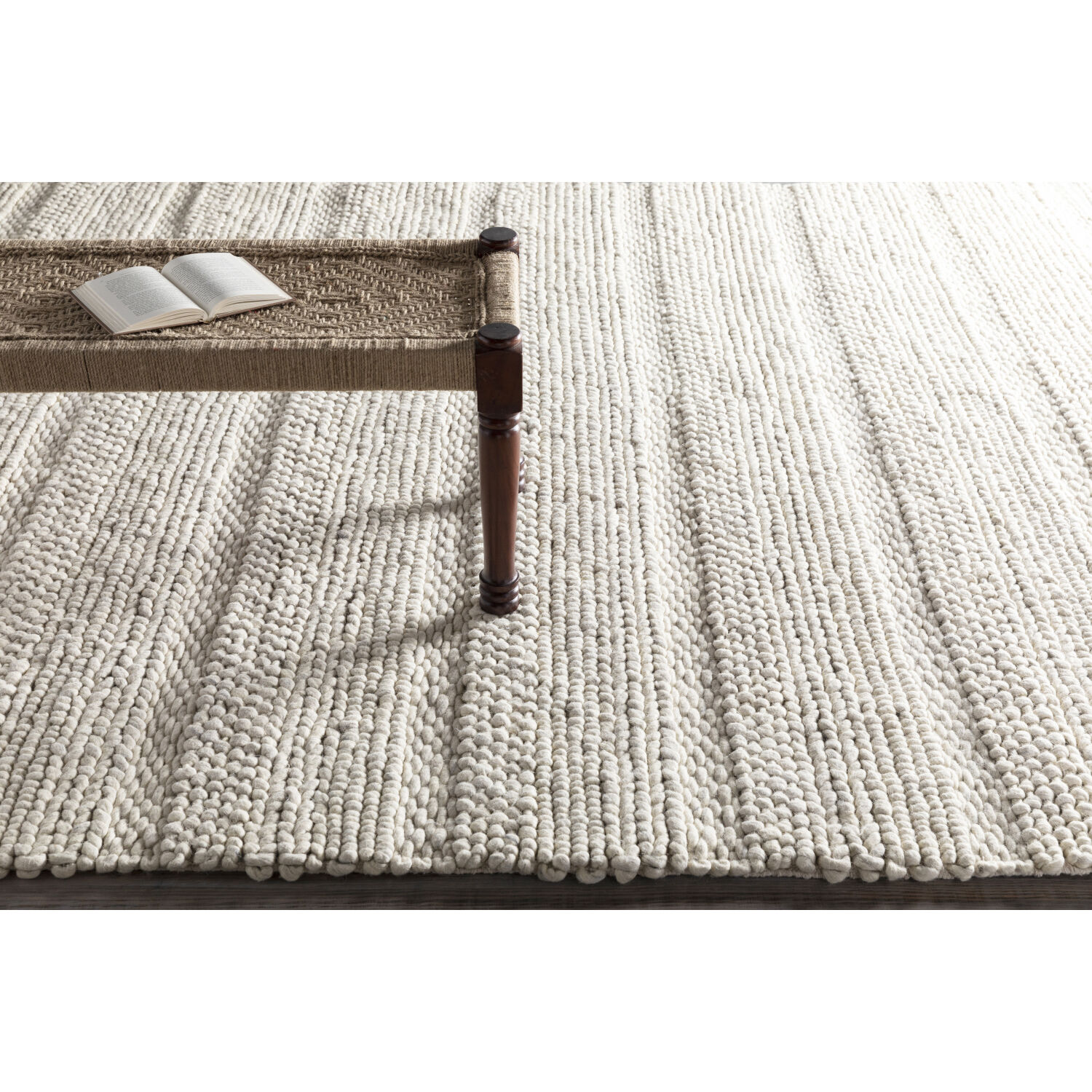 Tahoe 96 X 96 inch Ivory Rug in 8 Ft Square, Square
