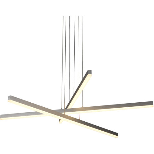 Sirius 39.25 inch Silver Pendant Ceiling Light