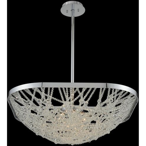 Lana 6 Light 26 inch Chrome Pendant Ceiling Light