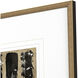 Grammercy Brown and Beige and Black Framed Art