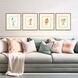 Bird with Shell Multi and Blue and Green and Orange Framed Art