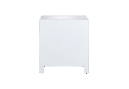 Reflexion 24 X 21 inch White Nightstand