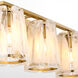 Prestige 3 Light 24 inch Aged Brass Vanity Light Wall Light