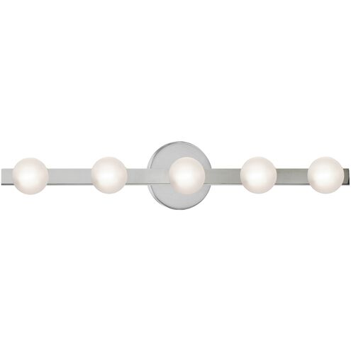 Raleigh LED 27.25 inch Polished Chrome Vanity Light Wall Light