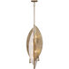 Saint Martin 8 Light 18 inch Ashen Gold Pendant Ceiling Light