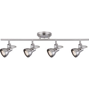 Madison 4 Light Brushed Nickel Track Ceiling Light