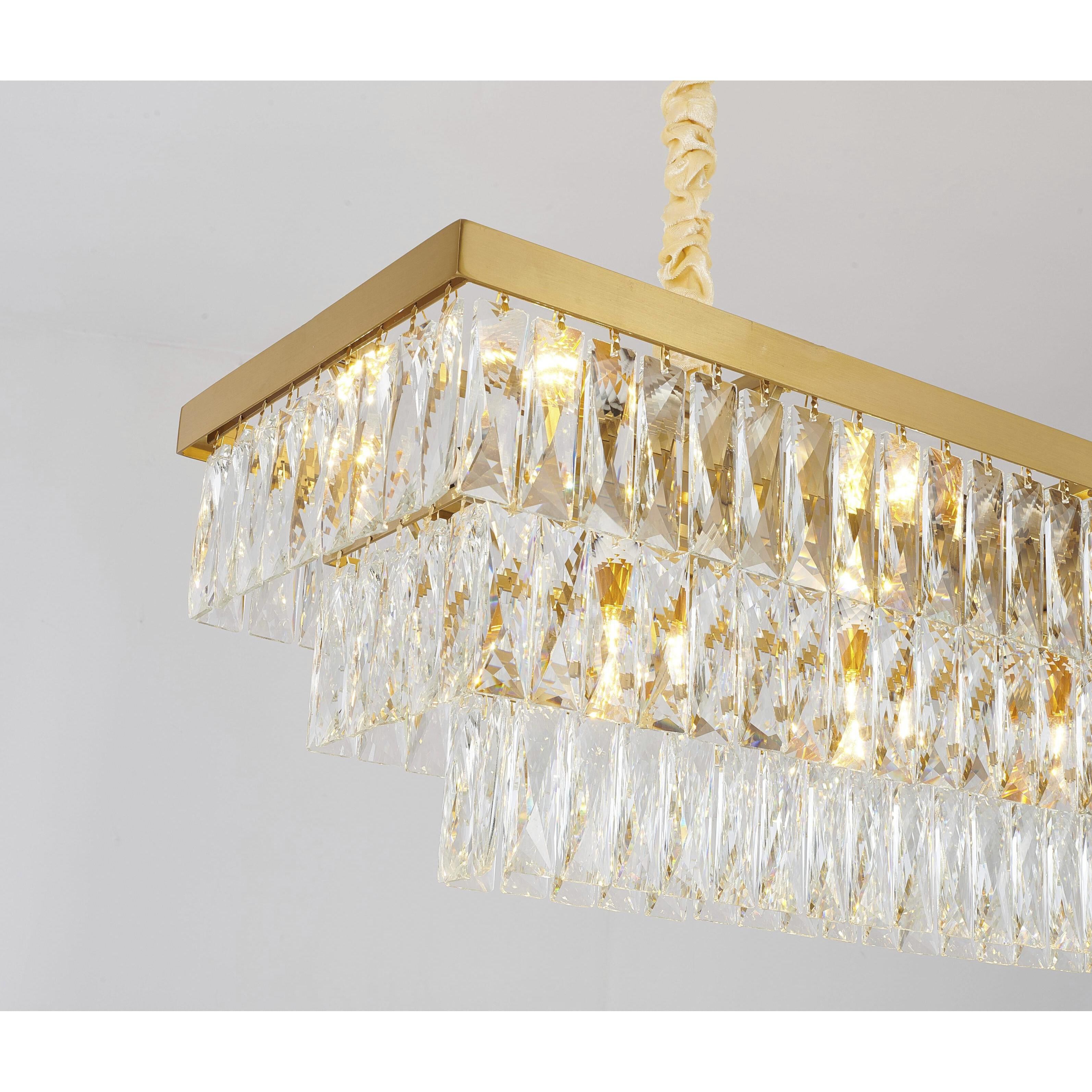 Canada 12 Light 12.2 inch Gold Chandelier Ceiling Light