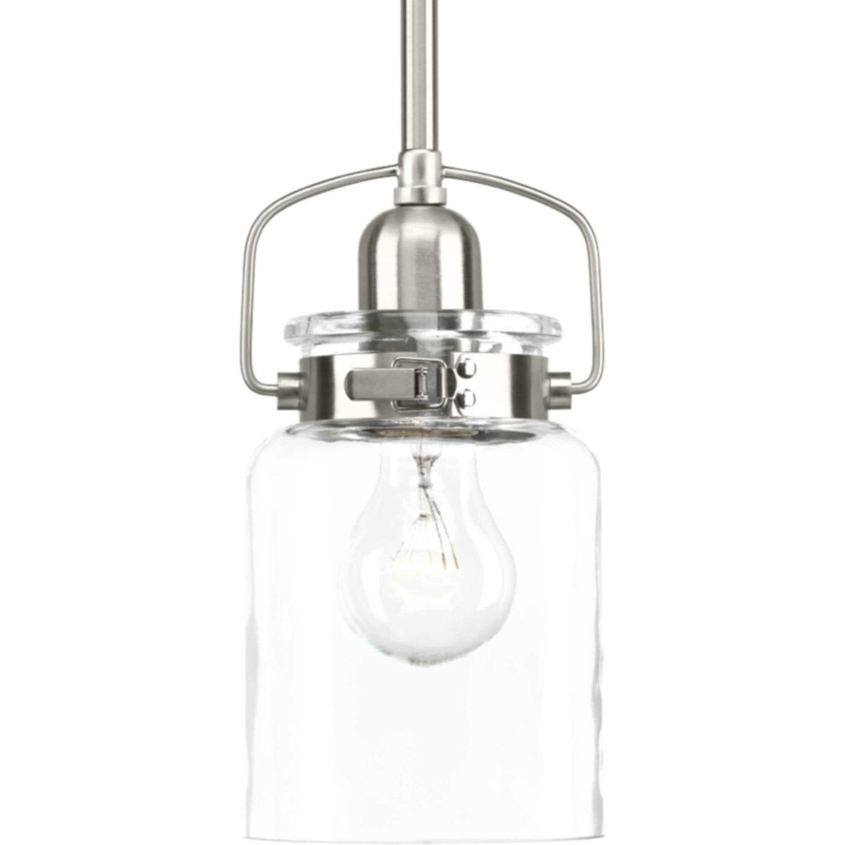 Calhoun 1 Light 5 inch Brushed Nickel Mini-Pendant Ceiling Light