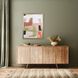 Abstract Collection Green Framed Art