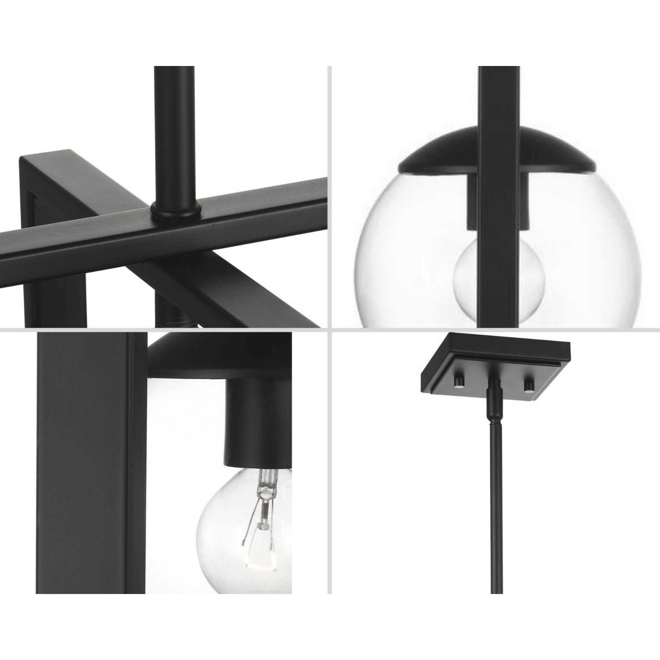 Atwell 1 Light 8 inch Matte Black Pendant Ceiling Light