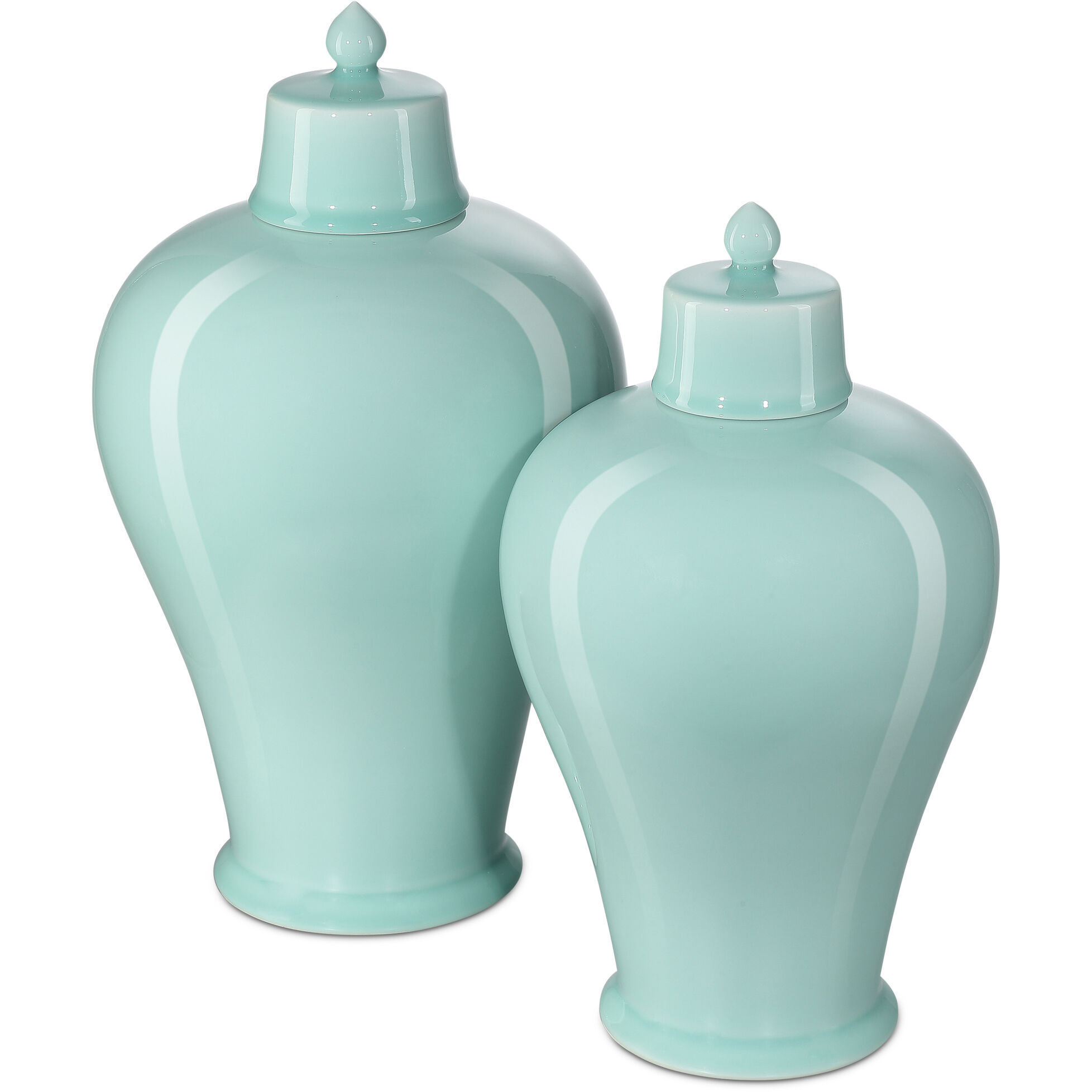 Celadon 17 X 10 inch Maiping Jar, Medium