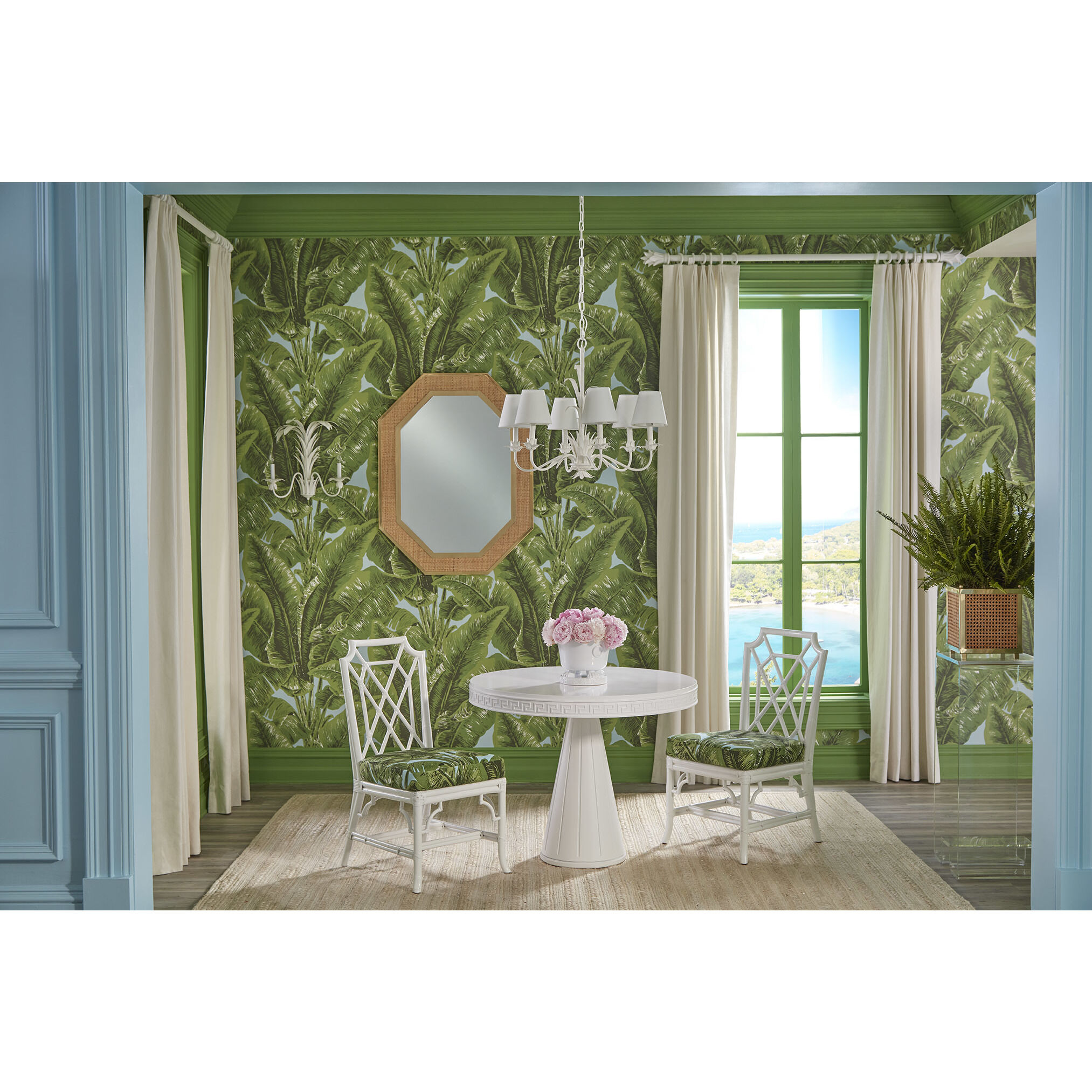 Meg Braff 44 X 34 inch Antique/Natural/Beveled Wall Mirror