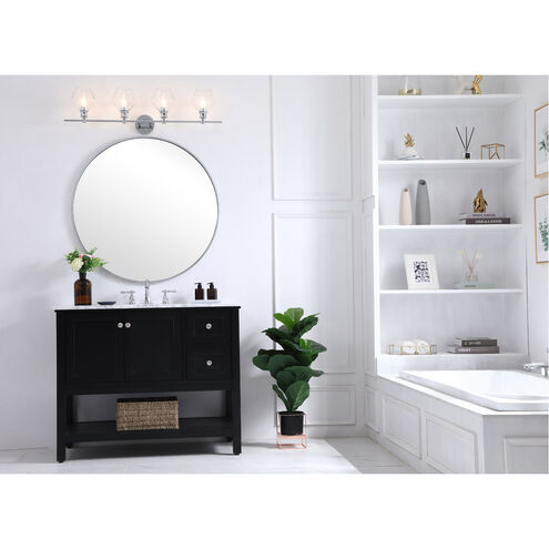 Gene 4 Light 38 inch Chrome Wall sconce Wall Light
