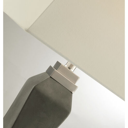 Silvino 29 inch 100.00 watt Grey Table Lamp Portable Light