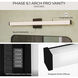 Phase 6.1 LED 24 inch Black Linear Vanity Light Wall Light