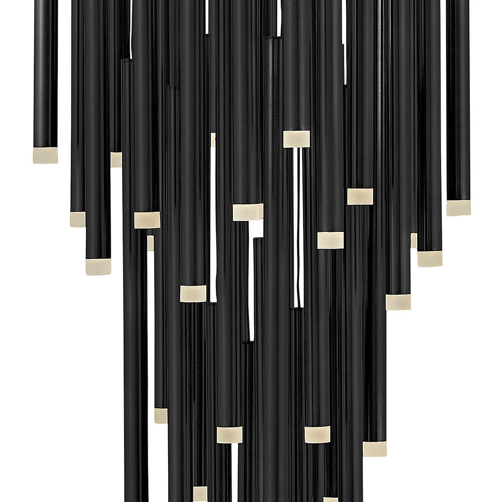 Harmony LED 18 inch Black Chandelier Ceiling Light