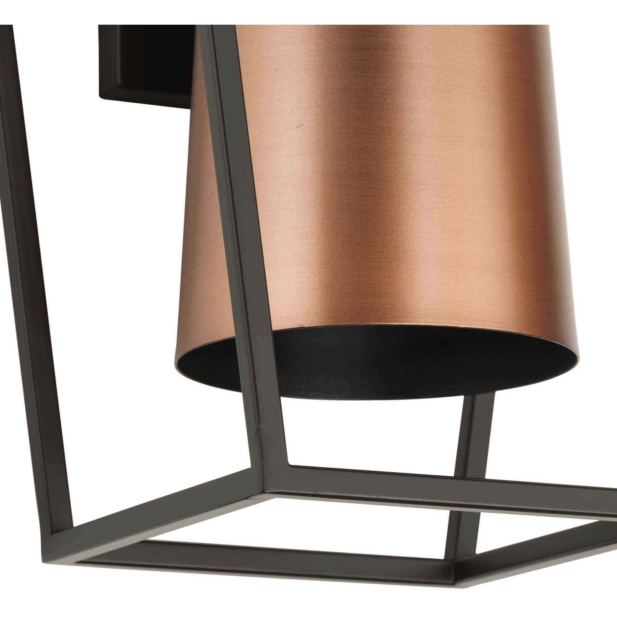 Hutchence 1 Light 18 inch Antique Bronze Outdoor Wall Lantern