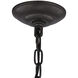 Foyer 3 Light 7 inch Oil Rubbed Bronze Chandelier Ceiling Light
