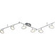 Duellant Chrome 4.3 watt 6 Light Adjustable Spot Light 
