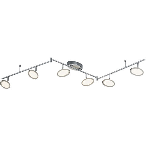 Duellant Chrome 4.3 watt 6 Light Adjustable Spot Light