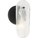 Oldmill 1 Light 5 inch Dark Matte Black Wall Sconce Wall Light
