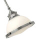 Amelia 1 Light 11.5 inch Polished Antique Nickel Indoor Mini Pendant Ceiling Light