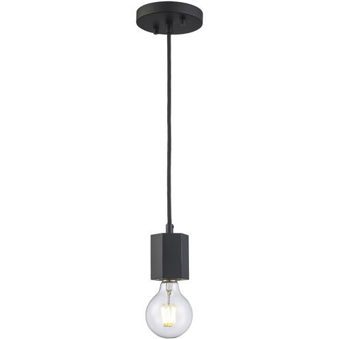 Placerville 1 Light 2 inch Black Mini Pendant Ceiling Light