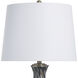 Cameron 31.5 inch 100 watt Igny Gold and Black and Brown and White Table Lamp Portable Light