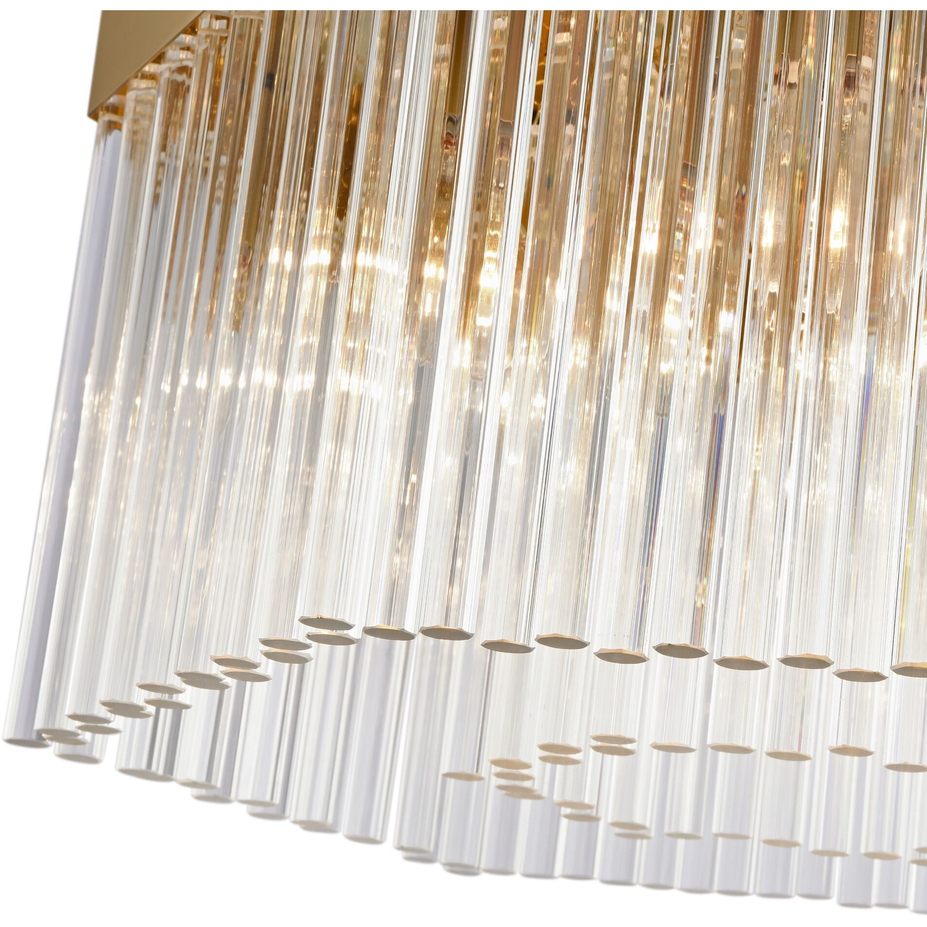 Emma 7 Light 20.9 inch Brushed Brass Chandelier Ceiling Light