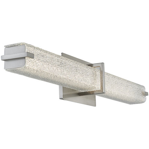 Squire LED 26.2 inch Brushed Nickel Bath Vanity Light Wall Light