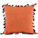 Sequoia 20 X 5.5 inch Orange with Multicolor Accent Pillow
