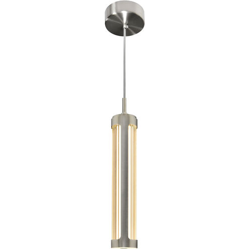 Neva LED 2.5 inch Satin Nickel Mini Pendant Ceiling Light