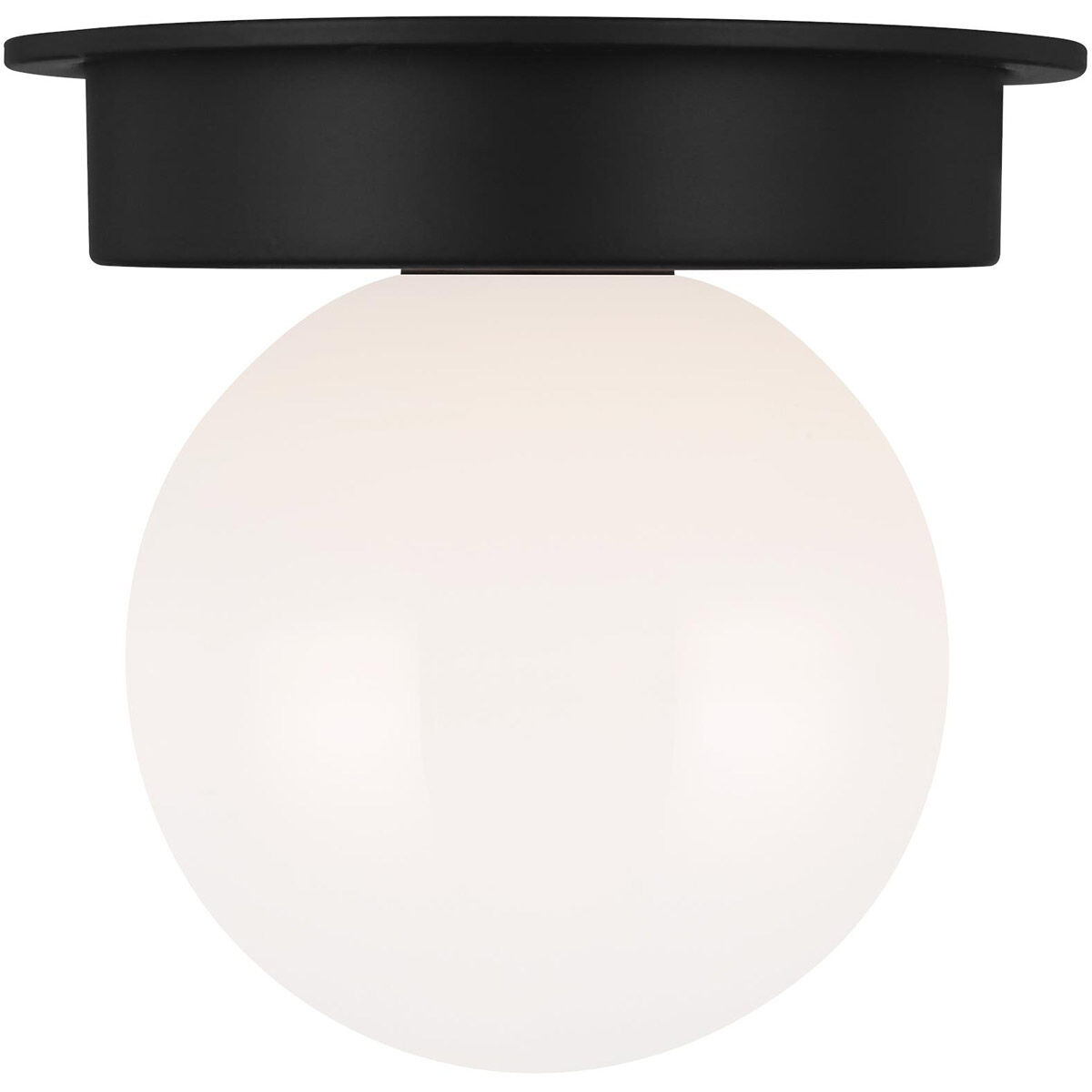 Kelly by Kelly Wearstler Nodes 1 Light 14 inch Midnight Black Flush Mount Ceiling Light