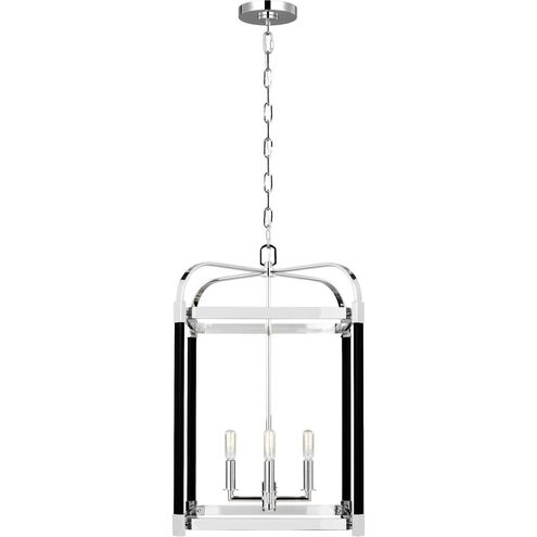 Hadley 4 Light 15.75 inch Polished Nickel Pendant Ceiling Light