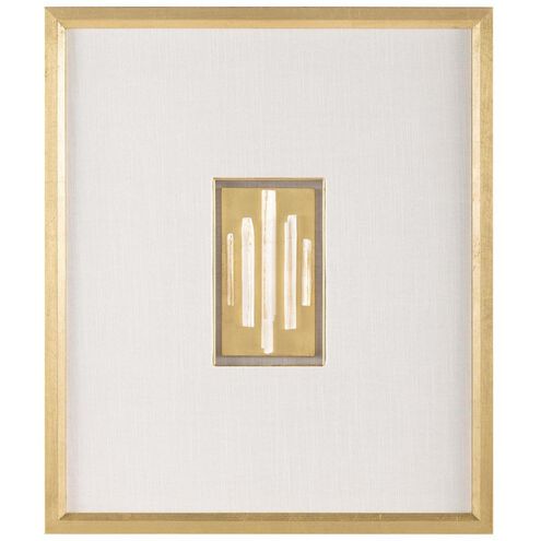 Selenite II Gold Shadowbox, 3D