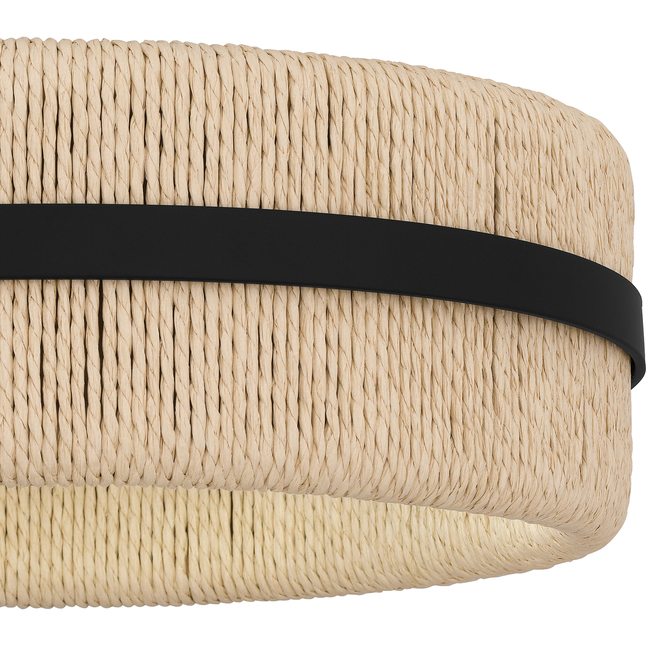 Maeve 2 Light 14 inch Matte Black Flush Mount Ceiling Light, Medium