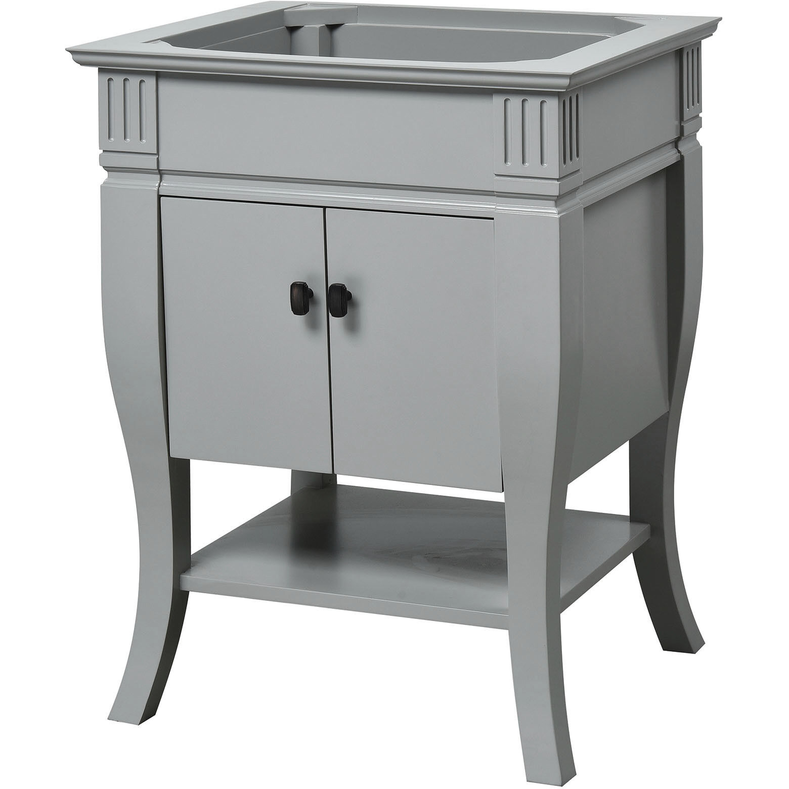 24 inch grey bathroom vanity top
