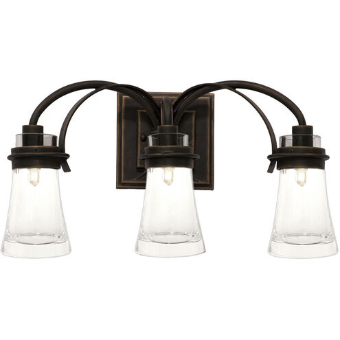 Dover LED 20 inch Antique Copper Bath Vanity Wall Light