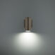 Cylinder LED 6.75 inch Bronze Outdoor Wall Light