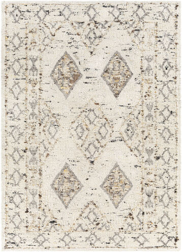 Bremen 120 X 96 inch Cream Rug in 8 x 10, Rectangle