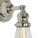 Union Square 1 Light 5 inch Polished Nickel Wall Sconce Wall Light