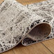 Sesia 94 X 32 inch Black/White Rug in 2 x 8