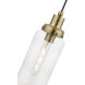 Oakhurst 1 Light 5 inch Antique Brass Mini Pendant Ceiling Light