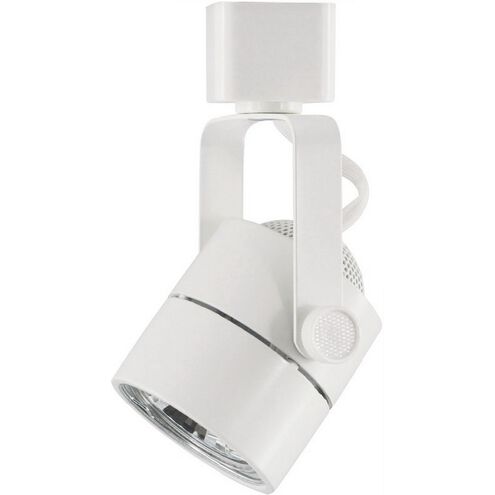 HT Series 1 Light 120V White Track Head Ceiling Light, Round