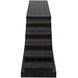 Aurora 72 X 18 inch Ebony Walnut Console