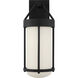 Richard June Otis 1 Light 22 inch Textured Black Outdoor Wall Light in LED
