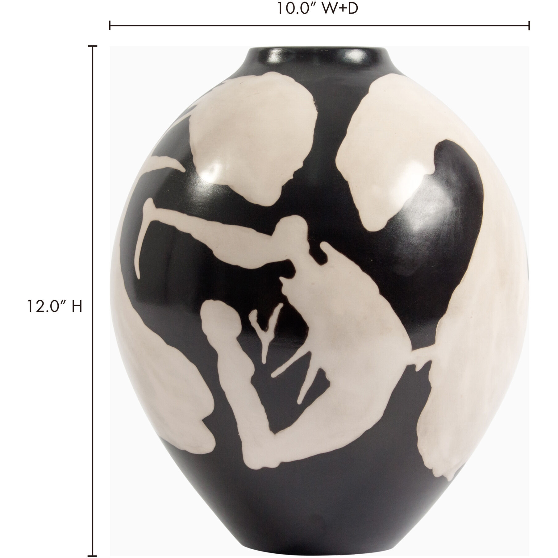 Chulu 12 X 10 inch Vase