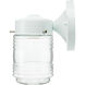 Brentwood 1 Light 9 inch White Outdoor Wall Mount