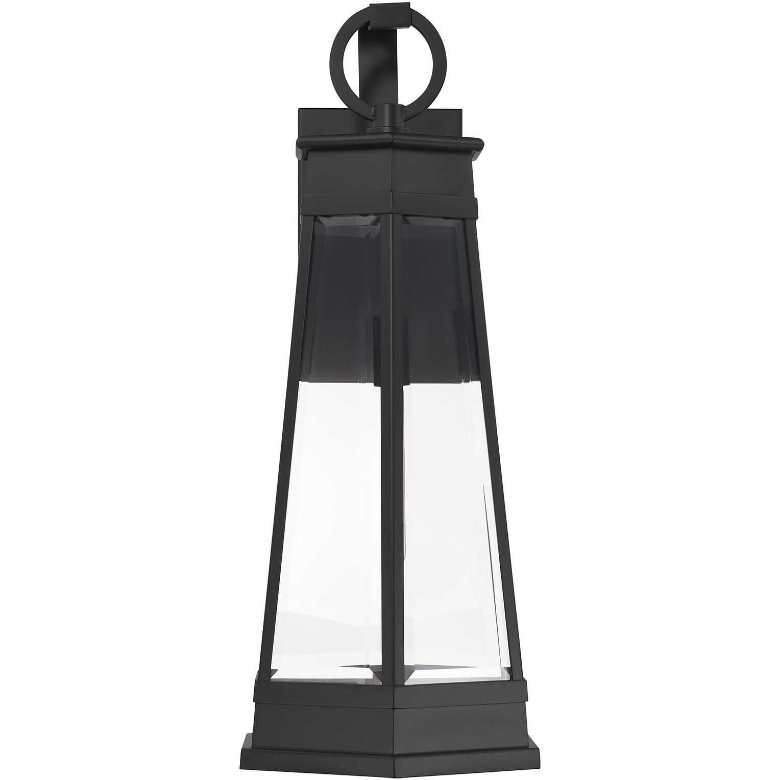 Payne 1 Light 25.5 inch Matte Black Outdoor Wall Lantern