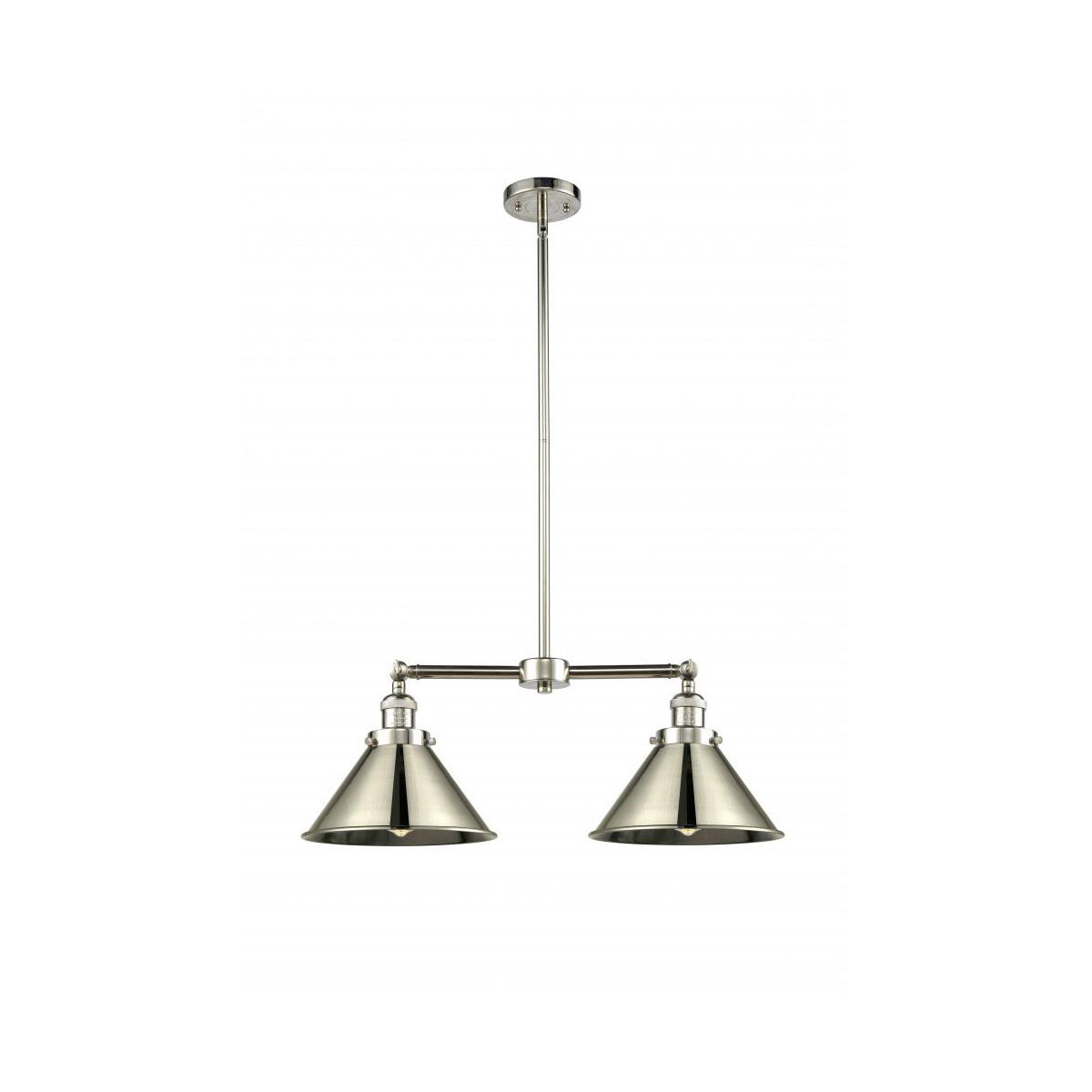Franklin Restoration Briarcliff LED 21 inch Polished Nickel Chandelier Ceiling Light, Franklin Restoration